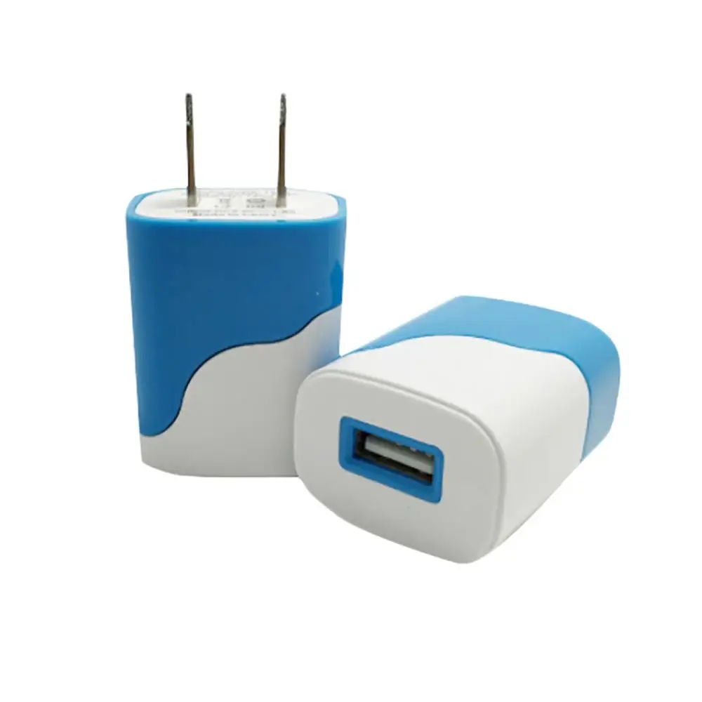 Новое двухцветное Зарядное устройство USB интерфейс 1а зарядное для мобильного