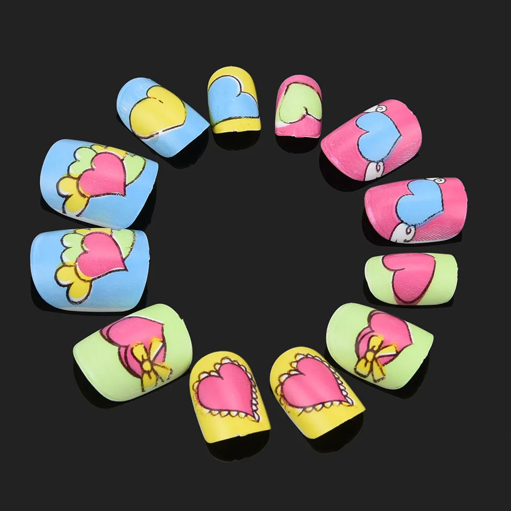 6 шт. новая детская переводная накладные ногти для ног с изображением героев