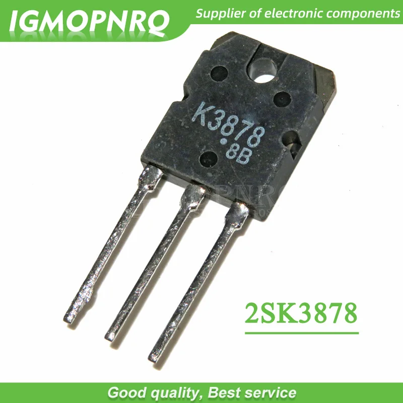 5PCS K3878 2SK3878 TO-3P 9A 900V N channel MOSFET transistor new original | Электронные компоненты и