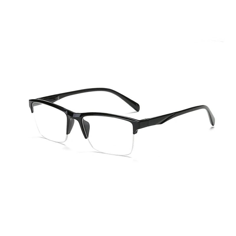 

Fashion Half Frame Reading Glasses Presbyopic Eyewear Male Female Far sight Glasses With Strength +25 +50 +75 +100 To +400