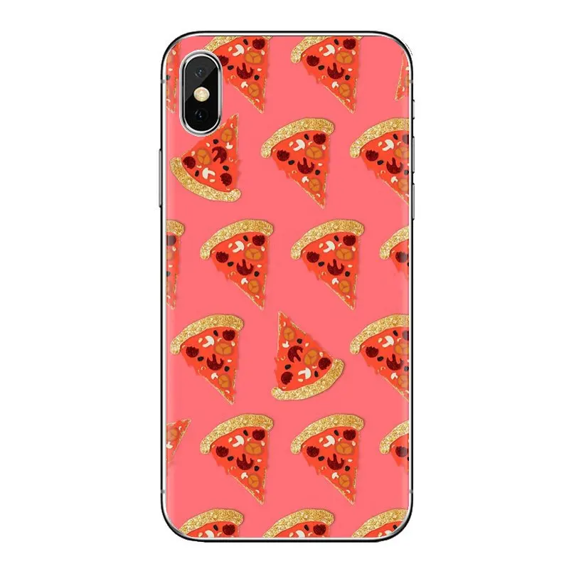 pink pizza Pattern Collage Mobile Phone Case For Huawei Honor 7X V10 6C V9 6A Play 9 Mate 10 Pro Y7 Y5 P8 P10 Lite Plus GR5 2017 |