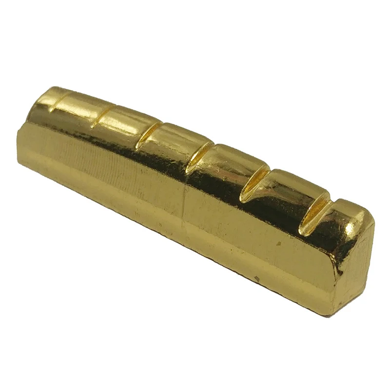 6 шт. гитарные латунные мостовые штифты седельная Гайка Запасные части для