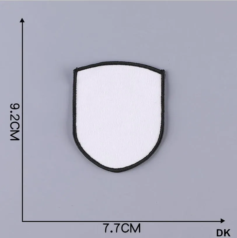 10 шт. пустые нашивки подходящие для горячей передачи утюга аппликация из ткани