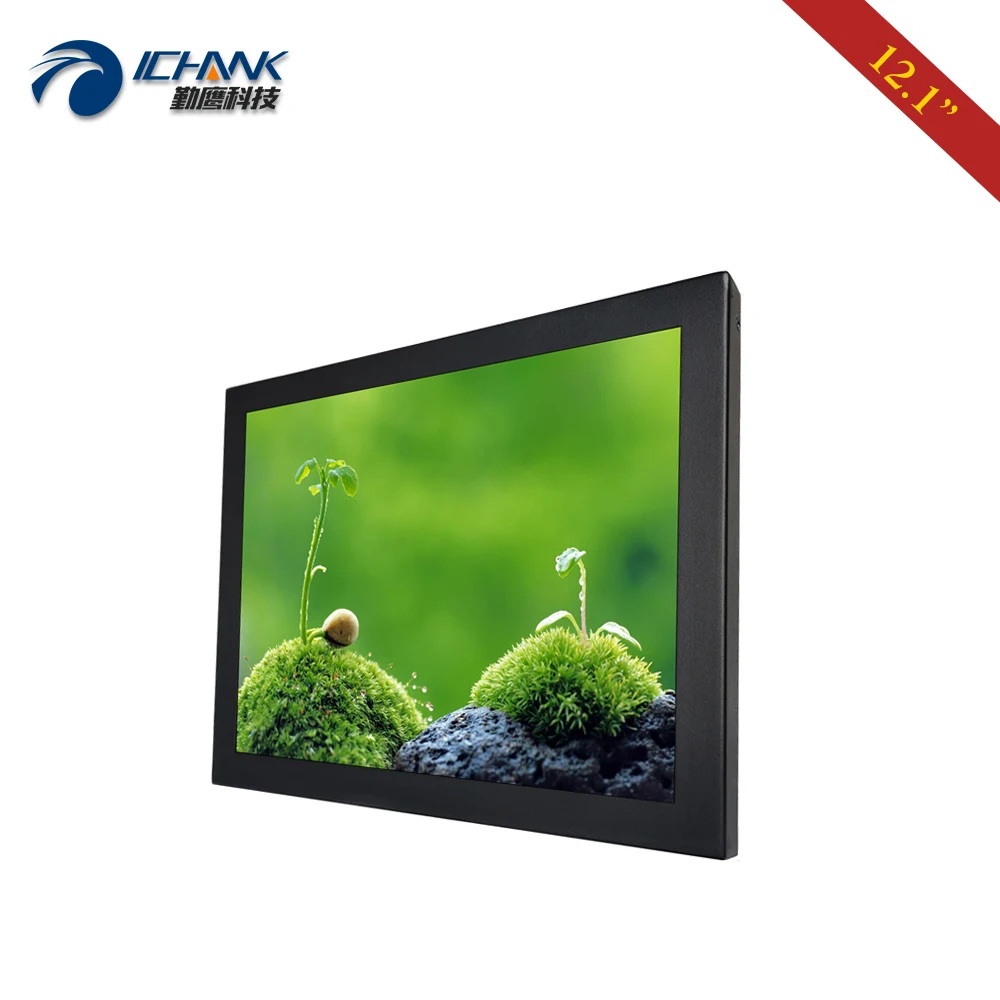 ZB120TN-V591/12 дюймов 800x600 HDMI пульт дистанционного управления анти-помех металлический чехол настенный промышленный монитор ЖК-экран дисплей