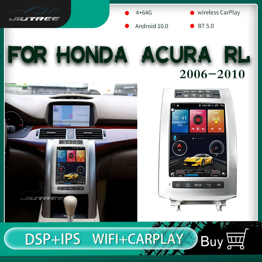 

Android car radio 2din for Honda Acura RL 2006-2010 multimedia car DVD player Stereo receiver GPS navigator Head Unit