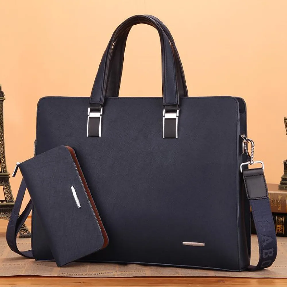 

Men's Bag 2021 New Portable Briefcase Cross Style Business Bag Men's Computer Bags Casual Backpack Large Capacity Cross-body Bag
