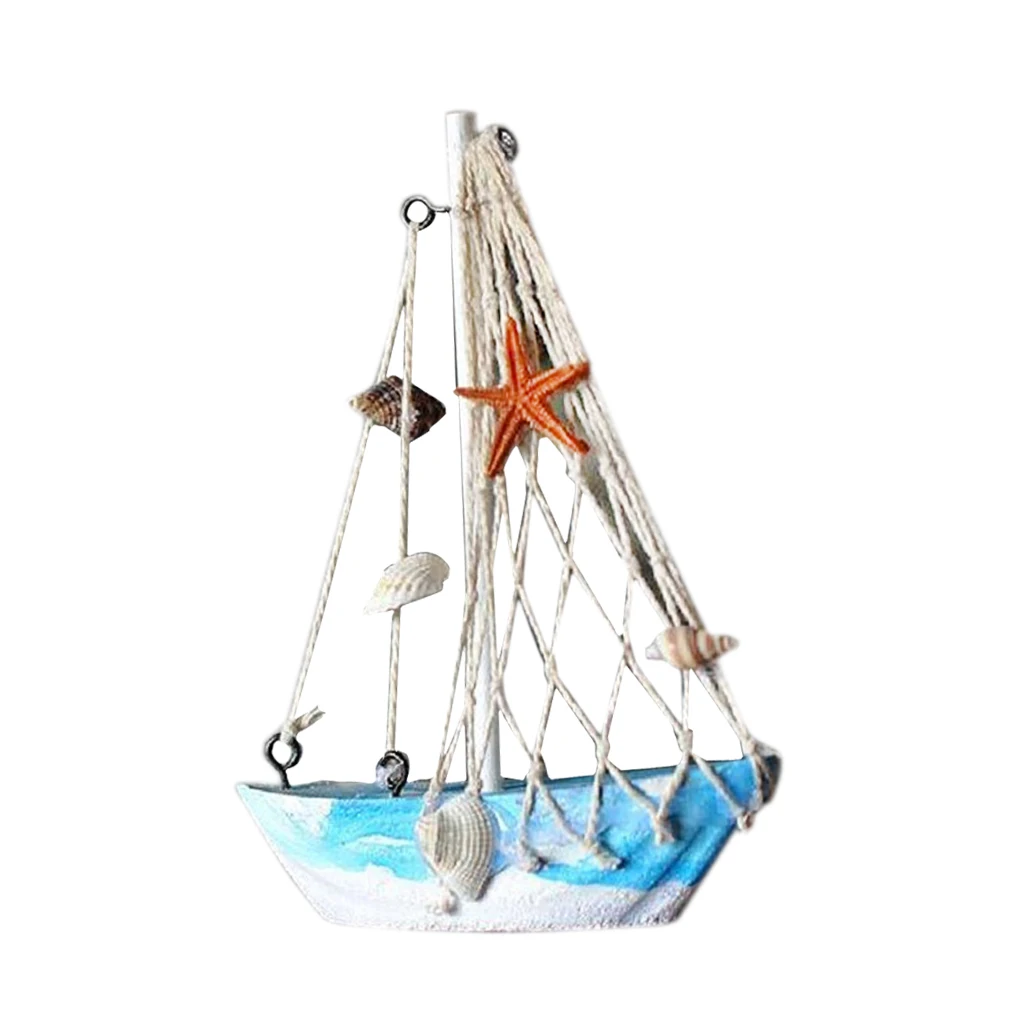 3x рыболовная сеть парусный спорт морских деревянные украшения &quotСредиземное