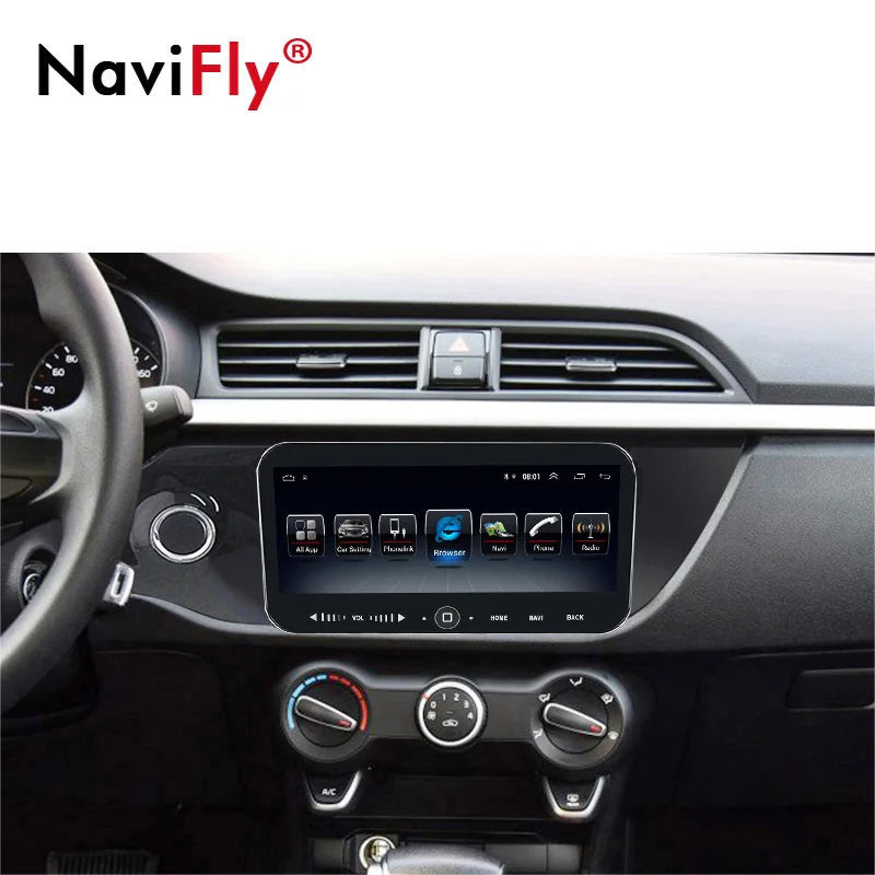 Автомагнитола 2 Din 10 25 дюйма 4G IPS DSP Android без DVD с GPS Навигатором для KIA K2 RIO 4 2016 2017 2018 2019
