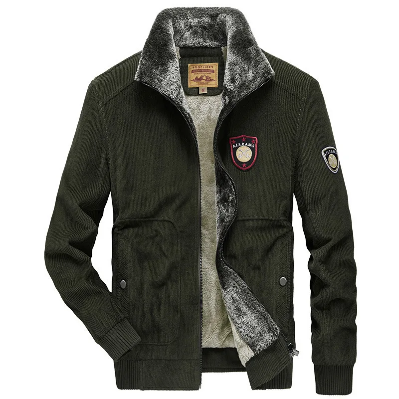 Мужской бархатный вельветовый пиджак с отворотом повседневная куртка