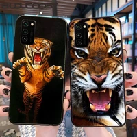 animal tiger series bling cute phone case for honor 10 20 lite view20 7c 5 7inch 8 5 7a 5 45inch 10 20i play 30 pro