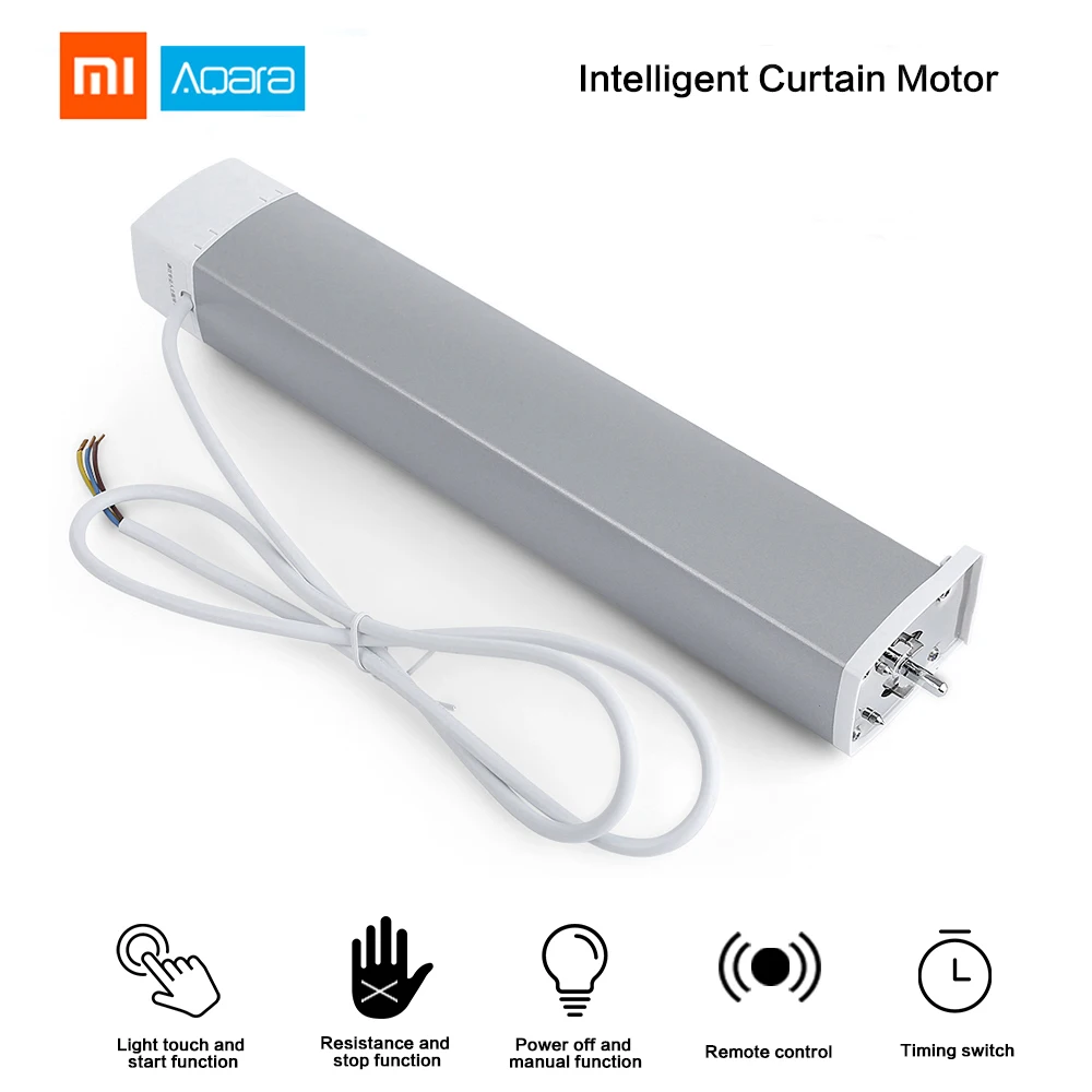 Xiaomi Gateway Aqara датчик двери датчик движения настенный беспроводной переключатель Mijia умная камера датчик температуры и влажности домашний комплект - Цвет: Gordijn Motor