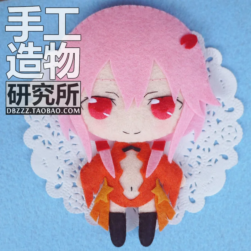 

DIY Ручная работа аниме Виная Корона YUZURIHA INORI Косплей Материал пакет мини брелок плюшевая кукла телефон кулон очаровательная игрушка Подарки