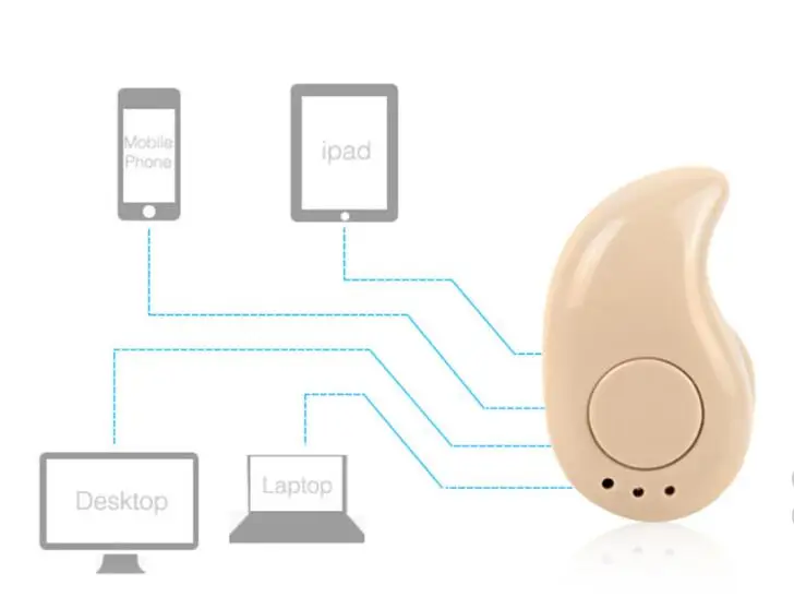 S530 мини Беспроводной маленький Bluetooth наушники стерео светильник стелс вкладыши с