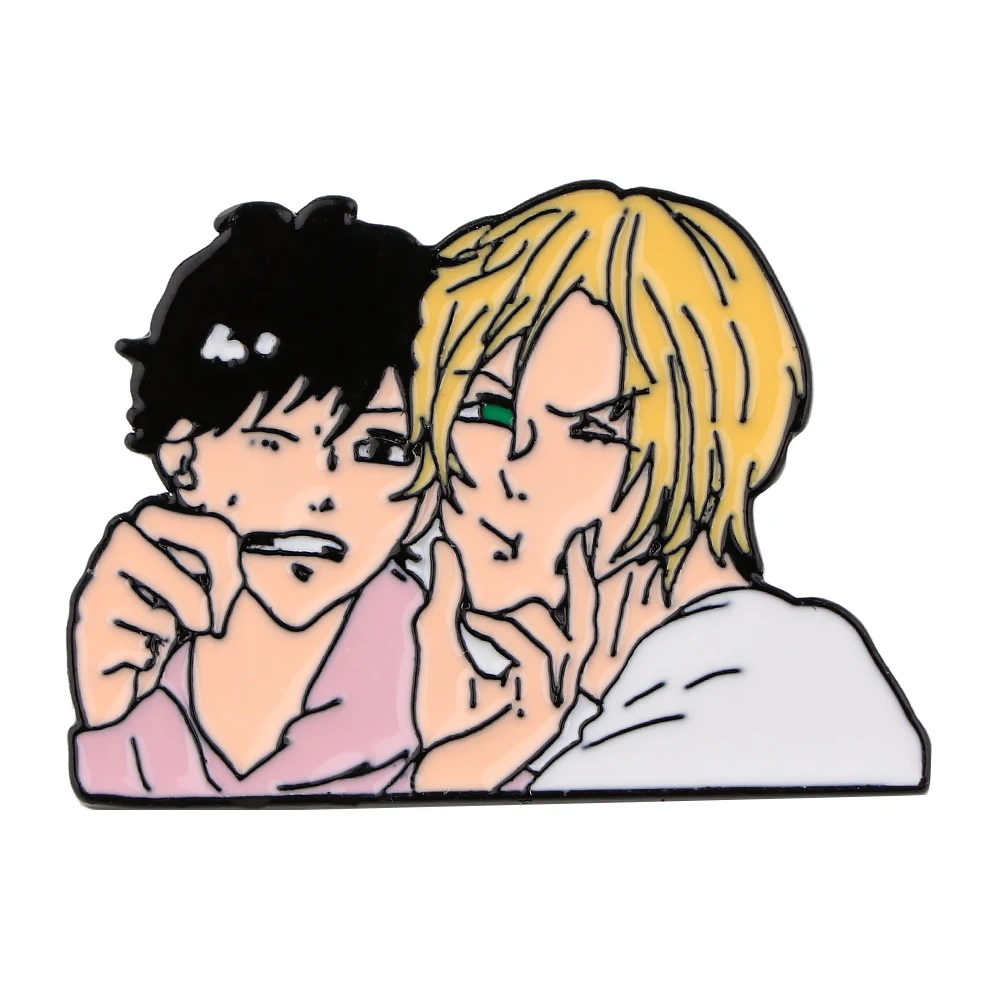 Женская эмалированная брошь в виде рыбки банана с эмалью | Украшения и аксессуары