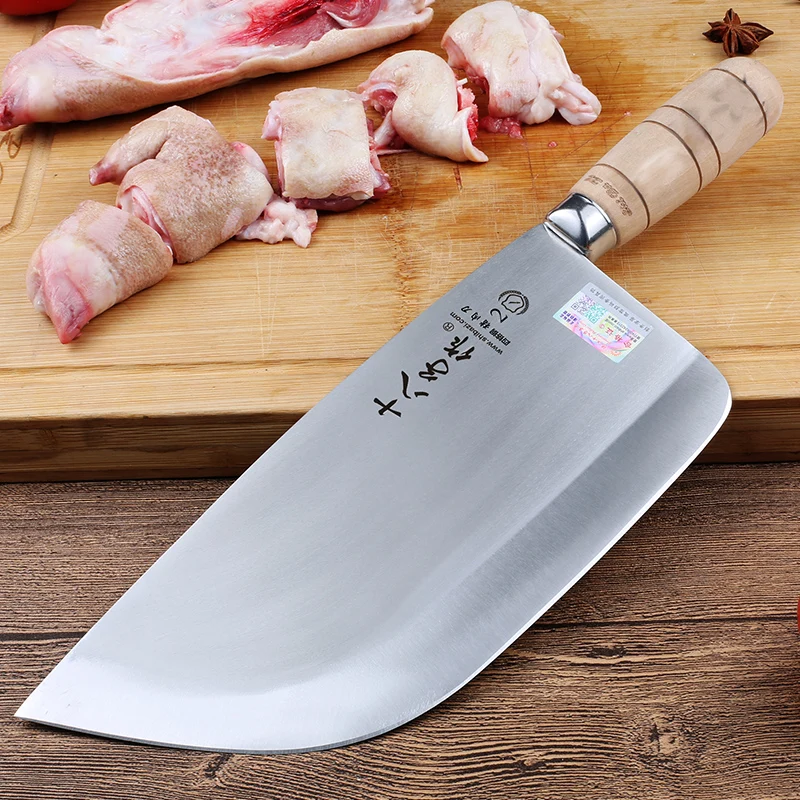 

SBZ Stainless Steel Hotel Meat Market Chef Special Butcher Knife Kill Pig Cattle Sheep Tool Sell Meat Slaughter Knives Choppers