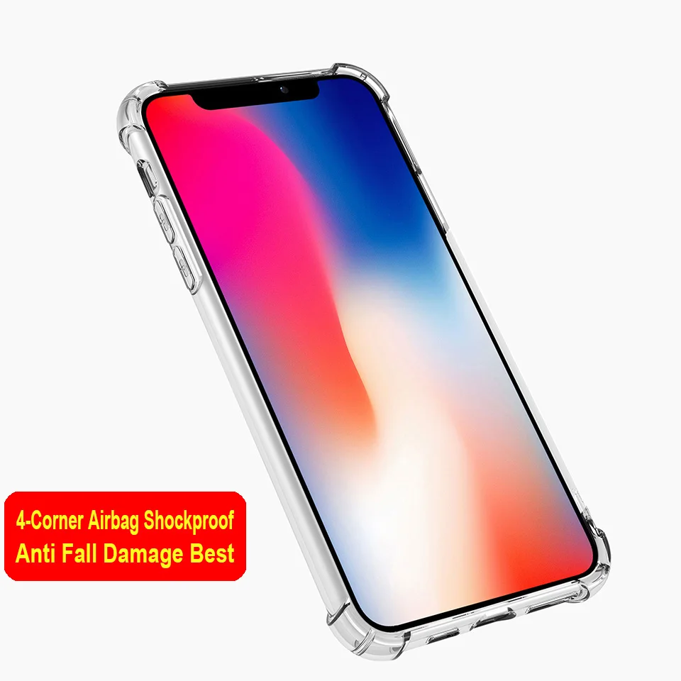 Роскошный Ультратонкий Прозрачный мягкий чехол из ТПУ для телефона iPhone 5 5S SE 7 8 6 6s