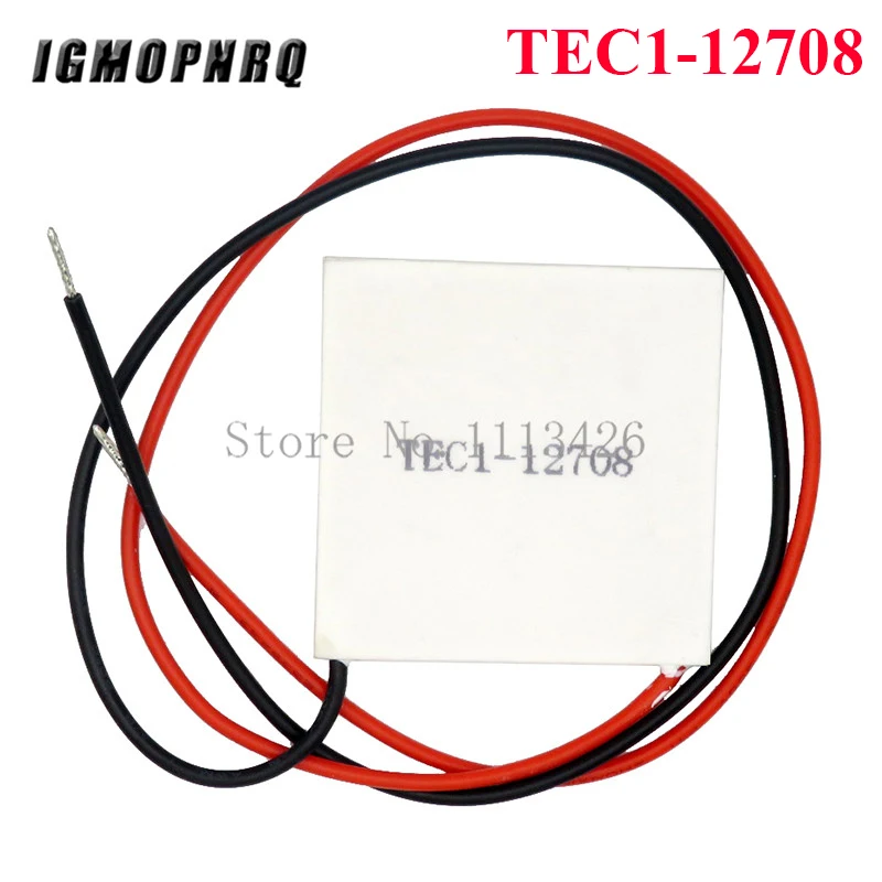 TEC1-12706 12703 12704 12705 12708 12709 12710 12712 12715 Термоэлектрический охладитель Пельтье 40*40 мм 12V Пельтье Elemente модуль - Цвет: TEC1-12708
