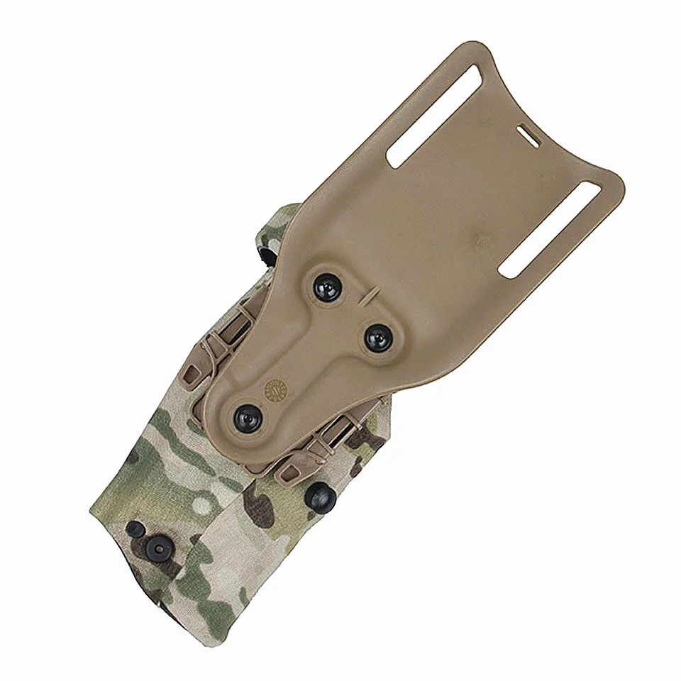 TMC Тактический Glock 17/18/19 кобура нагрузки с X300 светильник падение адаптер Quick Release