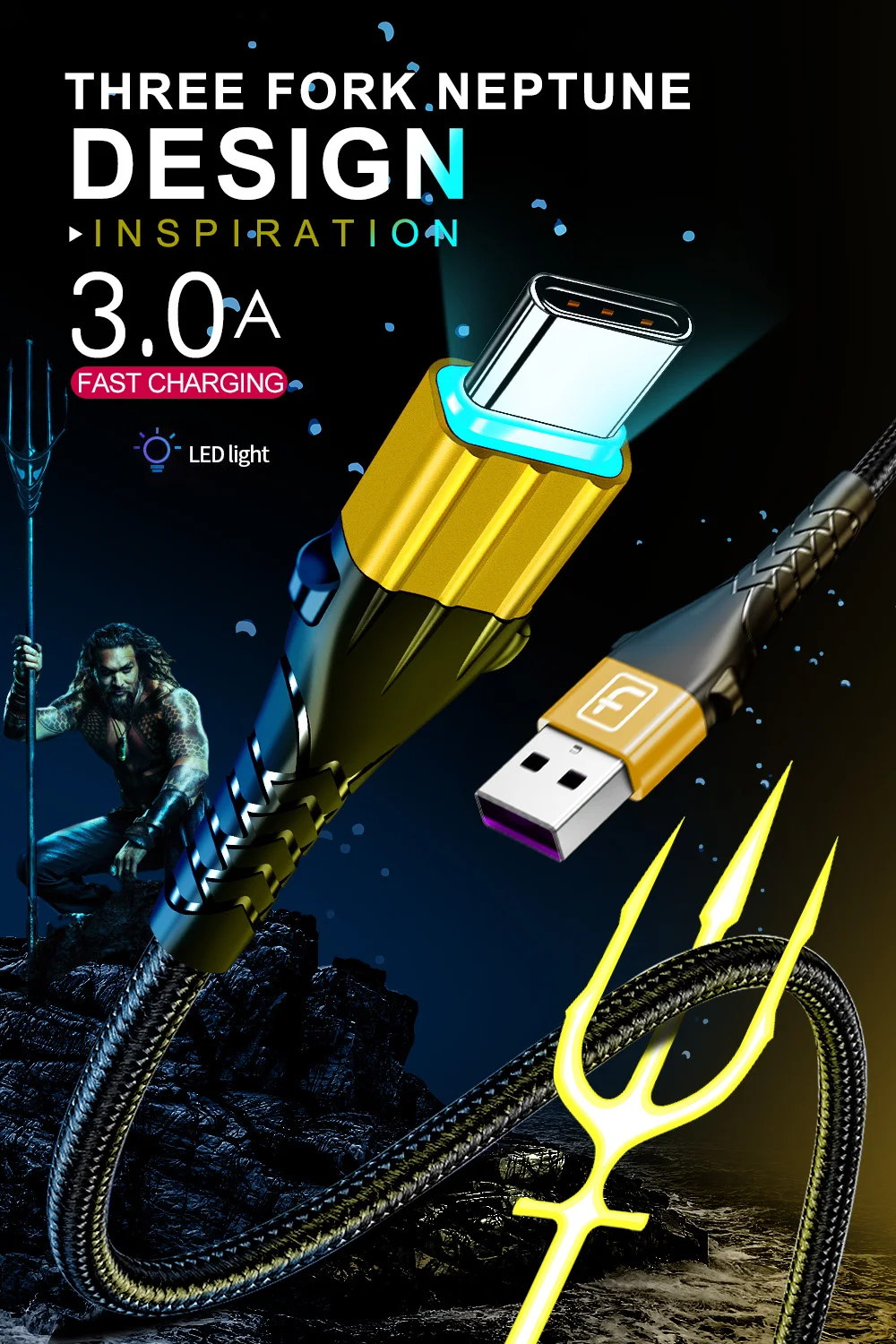 Кабель Twitch 3а usb type-C для samsung S9 S10 huawei P30 Xiaomi A2 Redmi Note 8 Quick Charge 3,0 кабель USB C для быстрой зарядки телефона