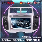 Автомобильный GPS-навигатор, для Toyota Yaris 2005-2011, Android, 4 Гб + 64 ГБ, Px6, стерео, мультимедийный проигрыватель, магнитола, головное устройство DSP