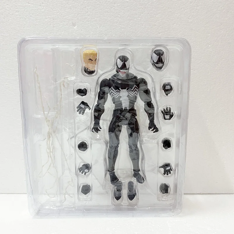 Mafex Venom 088 Spderman 075 человек-паук комикс версия фигурка модель игрушки Рождественский подарок для детей