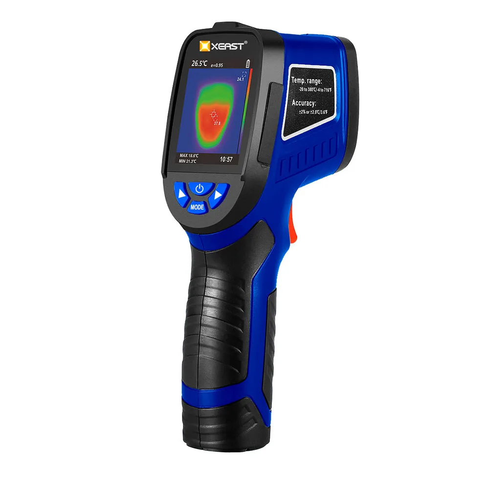 XEAST точность Термальность изображений ручной инфракрасный Камера термометр ИК