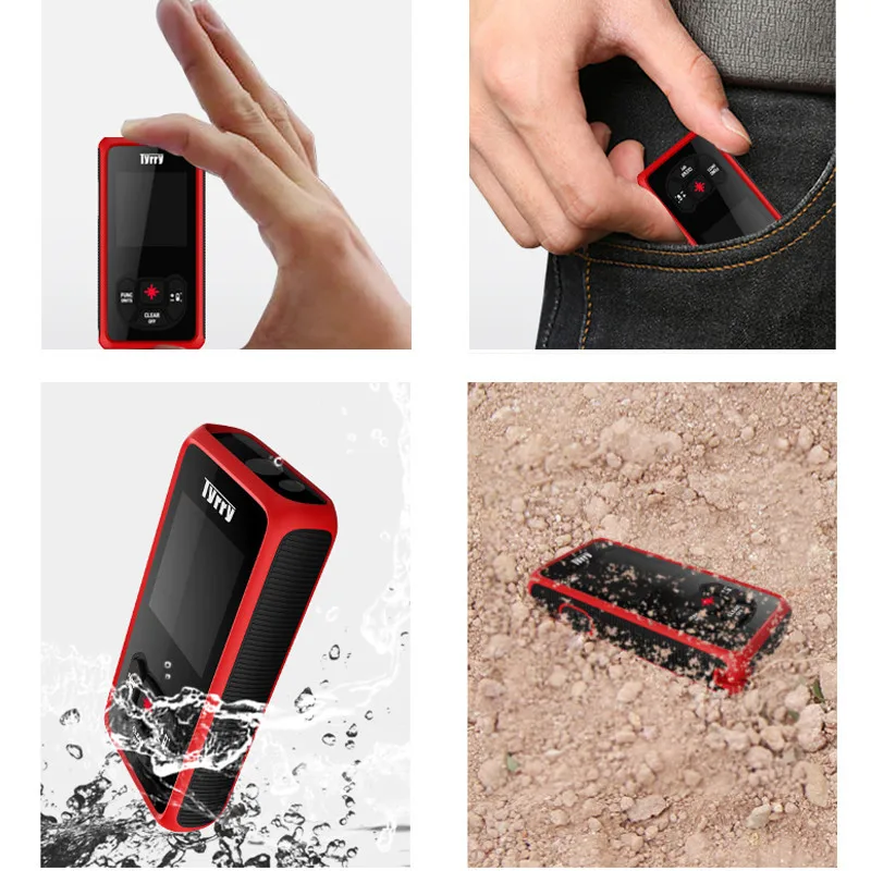 Ручной Портативный лазерный дальномер возможностью погружения на глубину до 30 м