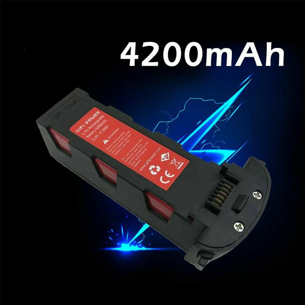 GIFI Power 11 4 V 4200 мА/ч Батарея для Hubsan H117S Zino GPS Дрон Квадрокоптер с дистанционным
