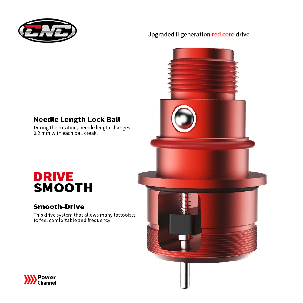 Мощная гибридная вращающаяся машинка для татуировок с разъемом RCA шнур