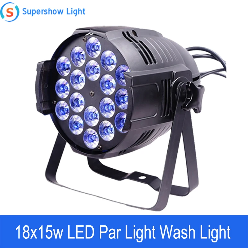 

18x15w Led Par Can Rgbwa+uv 6 in 1 Wash Light Led Par Light for Wedding Party