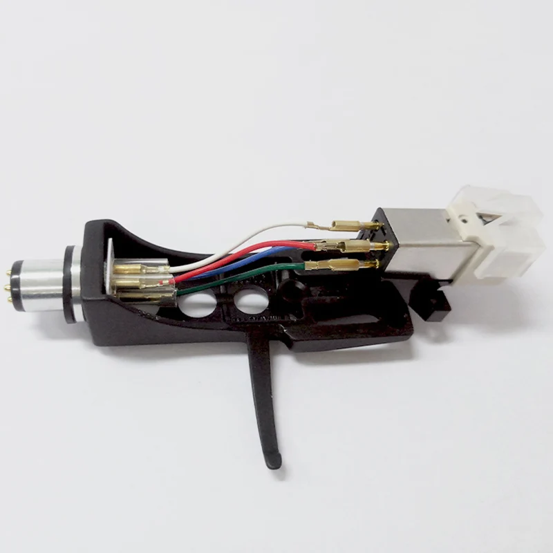 

Cartridge Stylus with Turntable Headshell 4 Pin Contacts for Phonograph Turntable Gramophone LP Vinyl Needle