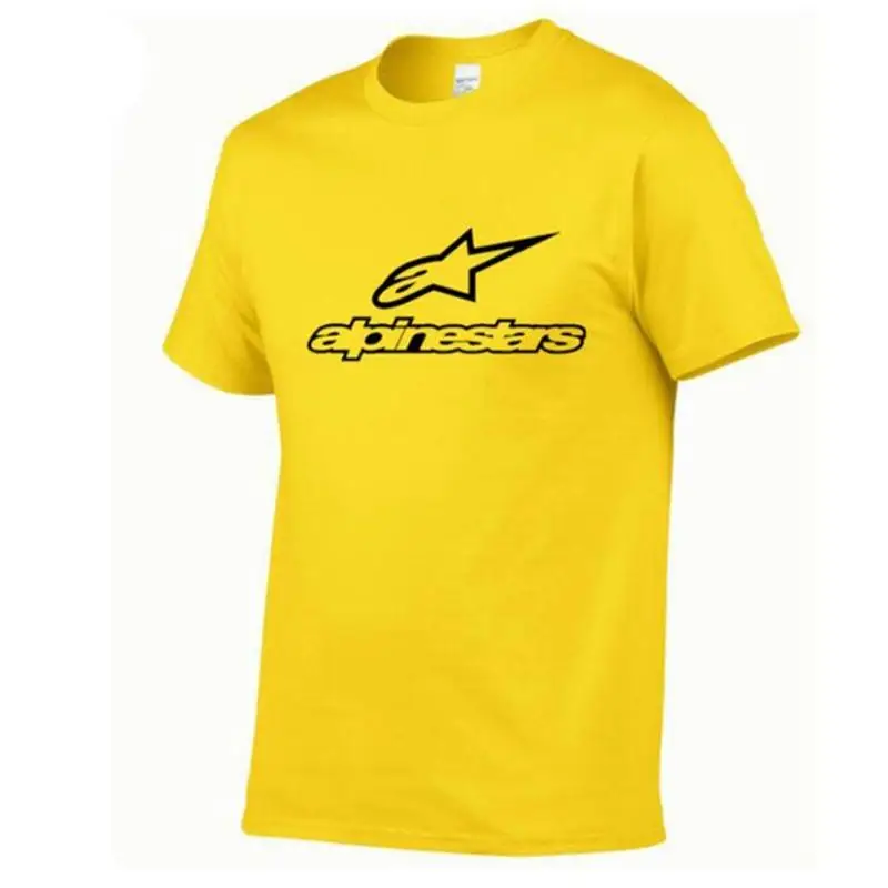 

Alpine Star T Shirt Men Tops Summer Short Sleeve T-shirt Cotton Mans Tshirt 100% Cotton Casual Funny Alpinestars T-Shirts Summer