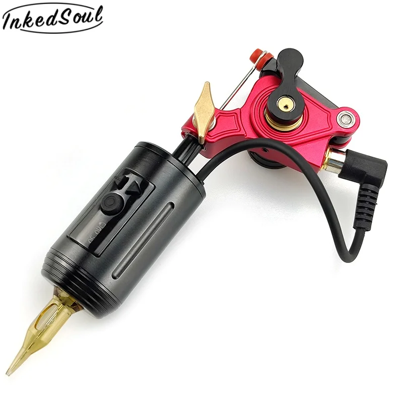 Беспроводная аккумуляторная тату-ручка для картриджей и тату-машинки RCA | Красота