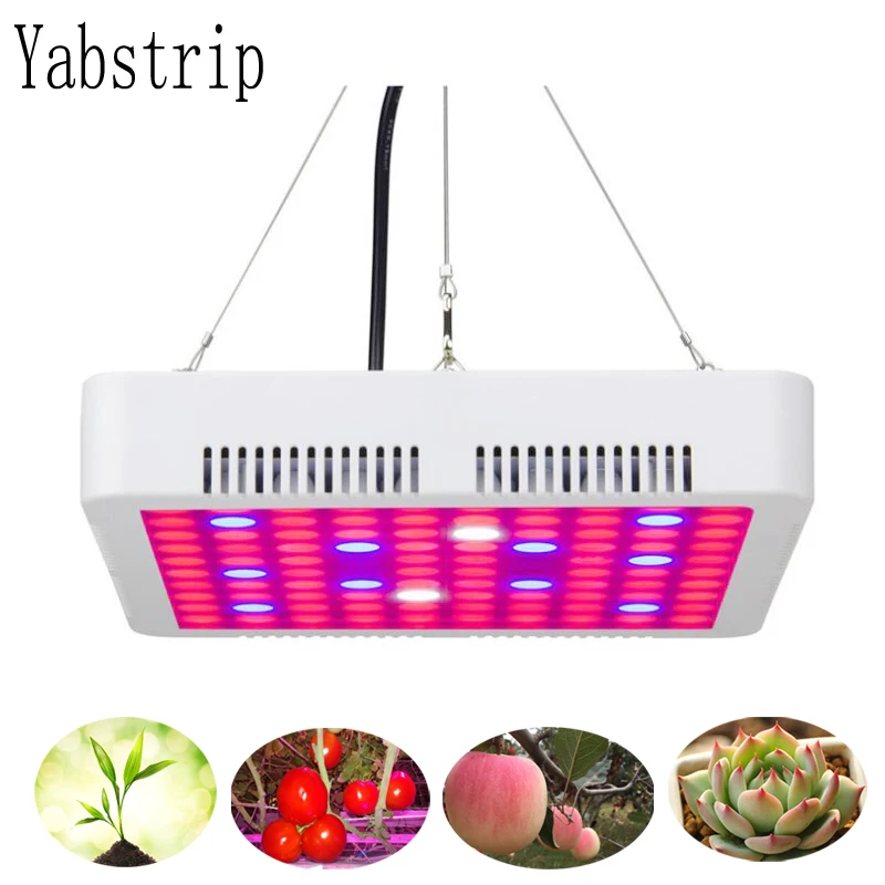 

Double Switch LED grow Light 300W Phyto Lamps Full Spectrum For indoor seedling tent Greenhouse flower fitolamp plant Phyto lamp