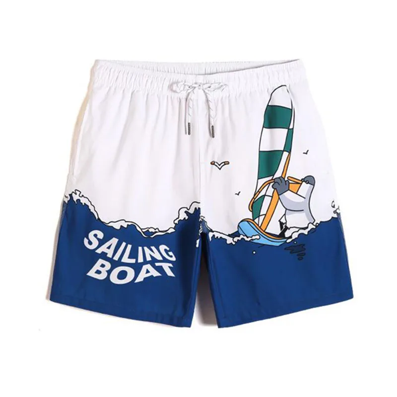 

Summer Swimwear Sexy Mens Swimming Trunks Sport Beach Running Surfing Board Shorts Maillot De Bain Gym Fitness Bathing Swimsuits