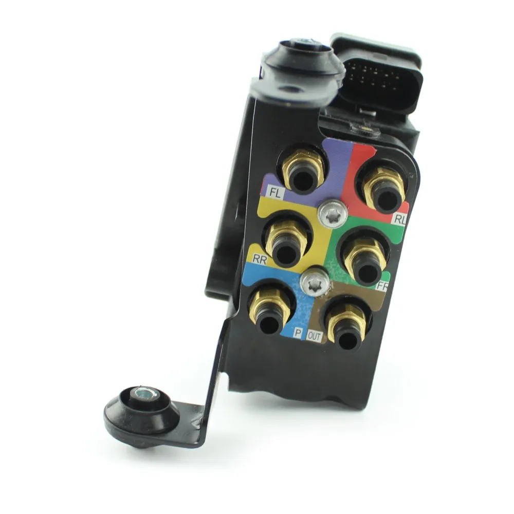 Клапан блок пневматическая подвеска поставка воздуха подходит для Porsche Panamera 970 4.8L