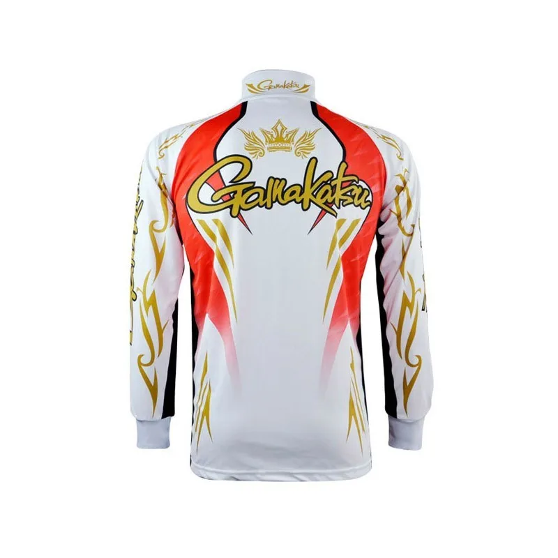 GAMA летняя одежда для рыбалки с длинным рукавом дышащая рубашка со стоячим