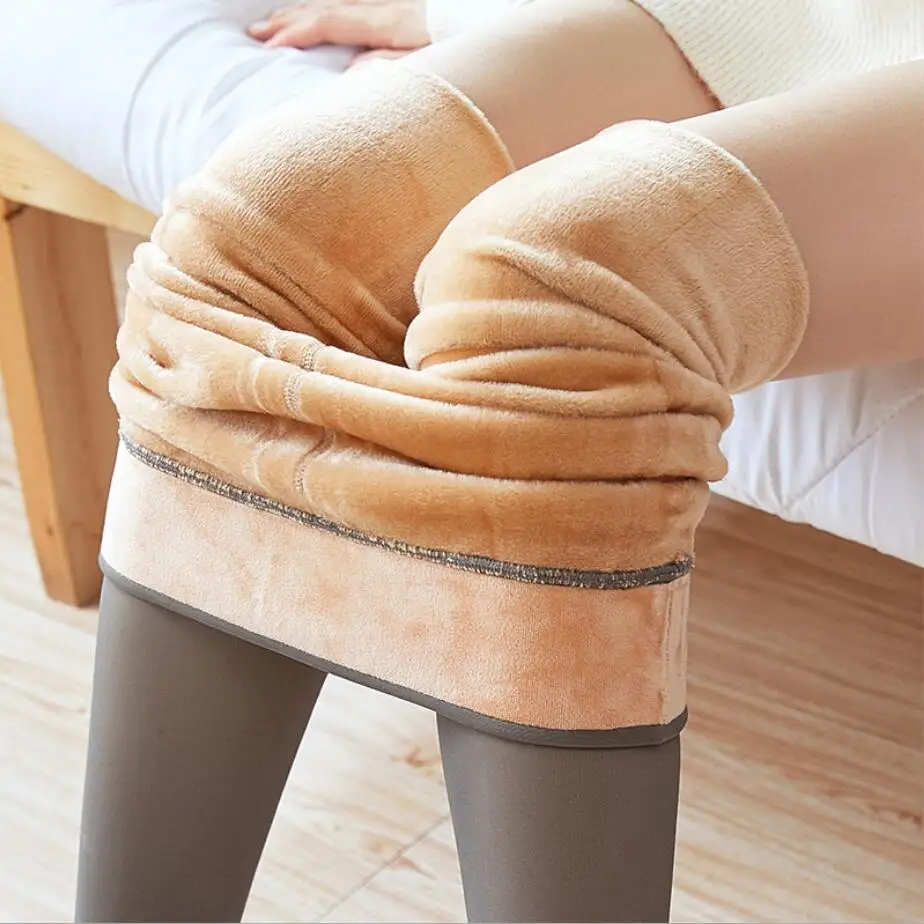 Хит 330 г плюс бархатные плотные зимние колготки женские сексуальные rajstopy collant femme