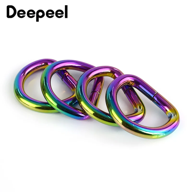 Deepeel 25 мм O D Dee кольцо сумка ремень Металлические пряжки лямки для сумок застежка