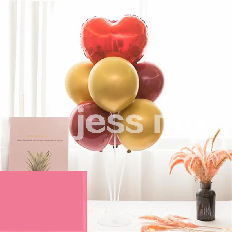 7 трубок подставка для воздушных шаров держатель шарика Колонка воздушный шар