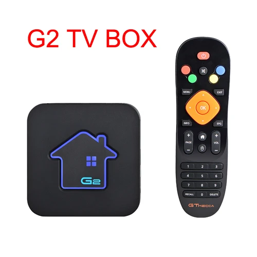 only G2 TV BOX GTUI GTMEDIA G2 Android 7,1 Смарт ТВ контейнер под элемент питания 2G 16G Google S905W 4K 3D Ультра HD tv быстрее играть в игры, Wi-Fi, netflix IP ТВ M3U компьютерной приставки к телевизору - Цвет: only G2 TV BOX