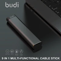 budi multi function smart adapter usb data cable storage box multi cable 6 types cable sim kit tf card memory reader storagecase
