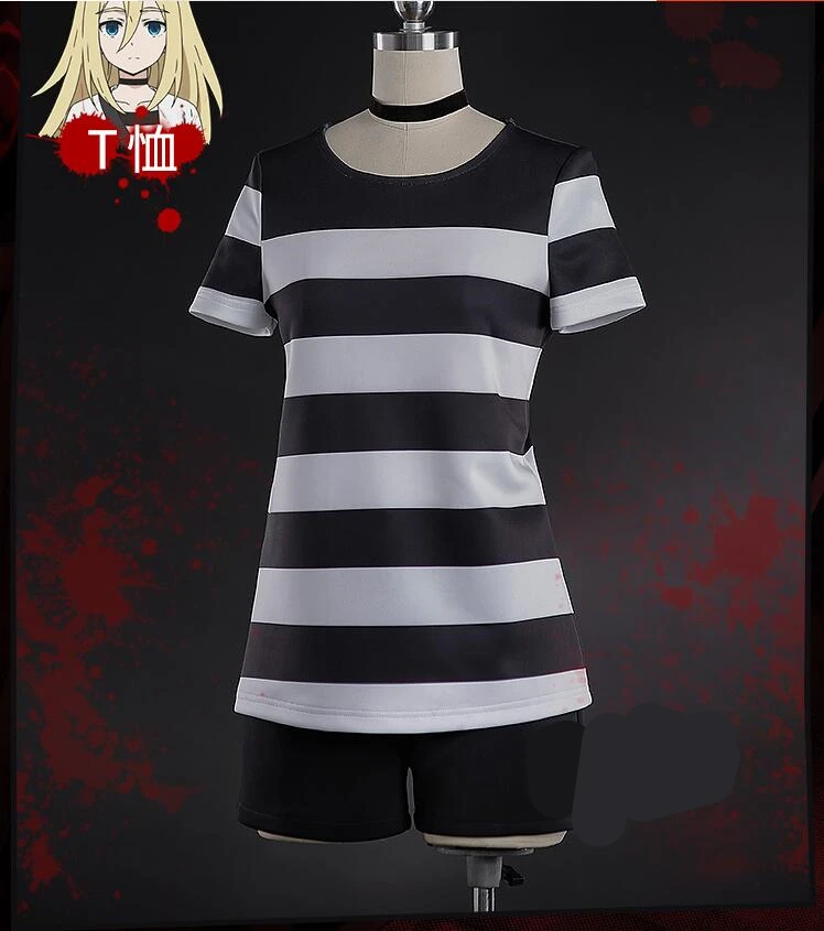 Аниме ангелы смерти косплей костюм Рэйчел Гарднер Хэллоуин для девочек и