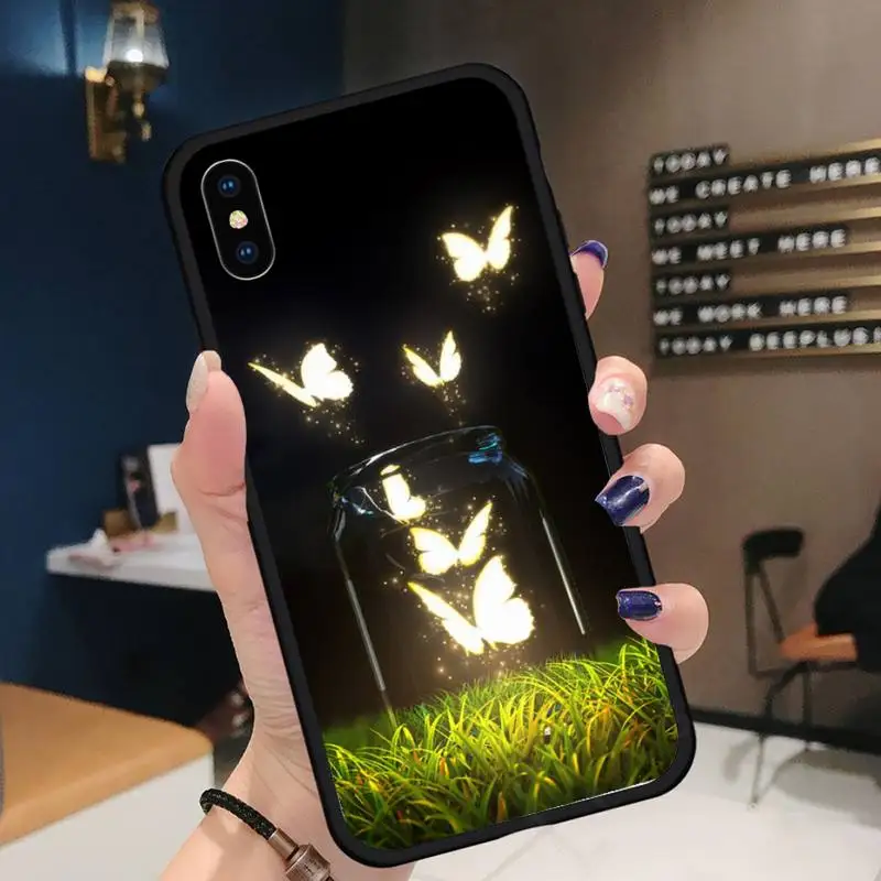 

butterfly high quality fashion Phone Case for iPhone 11 12 pro XS MAX 8 7 6 6S Plus X 5S SE 2020 XR
