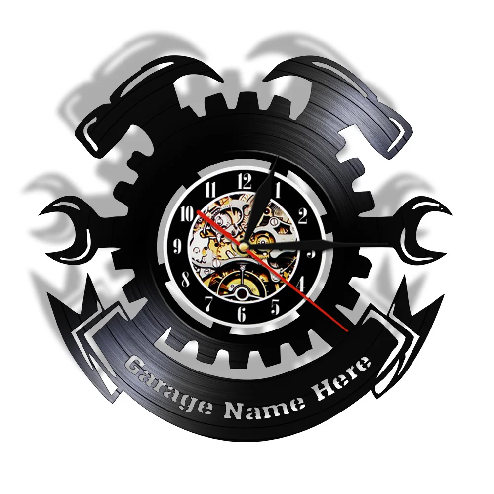 Автомобильный Услуги настенная Вывеска настенные часы современный дизайн авто