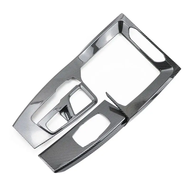 

Отделка интерьера автомобиля, панель коробки передач из АБС-углеродного волокна, отделка крышки, автомобильные аксессуары для BMW X3 G01 X4 G02 IX3 G08 M Sport