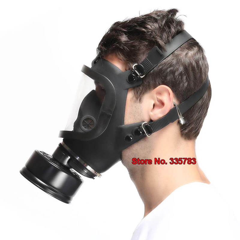 

2020 The New Respirator gas mask High definition Protection full mask smoke Emergency Chemical military mask
