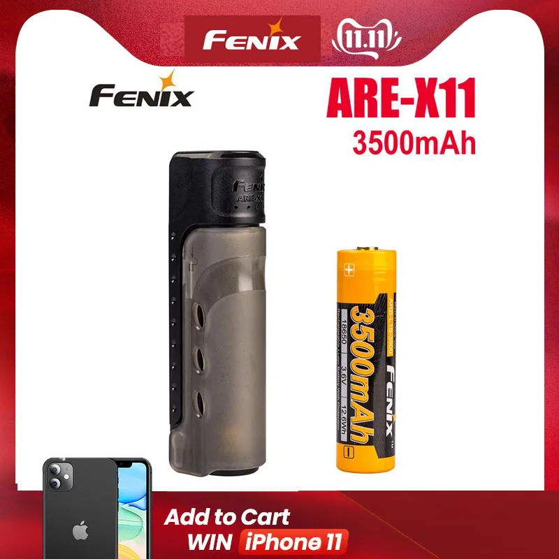Новинка 2018 зарядное устройство Fenix USB зарядка аккумулятор 18650 литий ионный