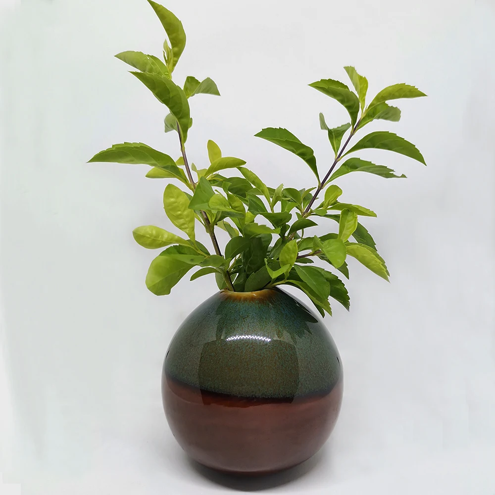 Керамические вазы креативный керамический цветочный горшок мини ваза простое