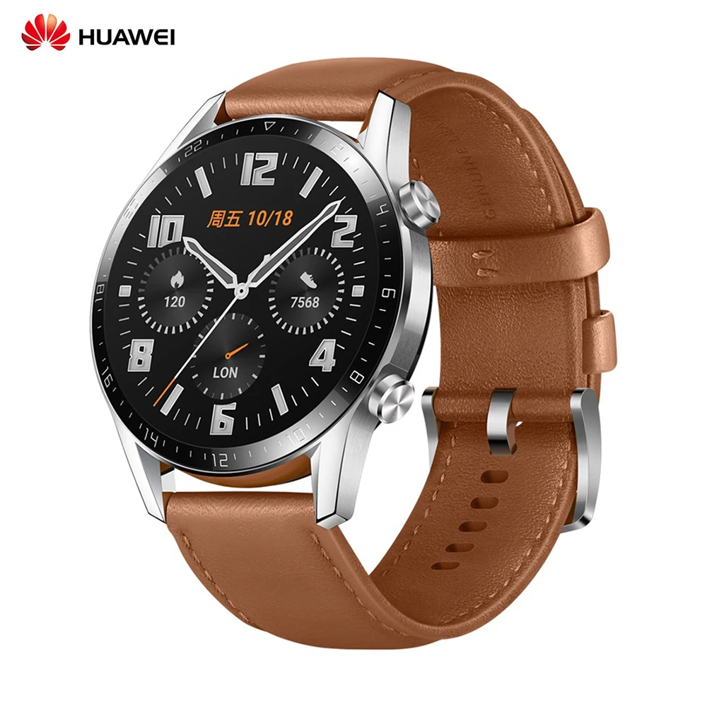 HUAWEI WATCH GT 2 спортивные умные часы 14 дней в режиме ожидания сна монитор сердечного ритма gps фитнес трекер активности Смарт-часы для мужчин и женщин